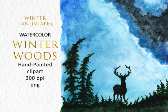 Animal Forest Woodland Animal Watercolor Illustrations for Branding