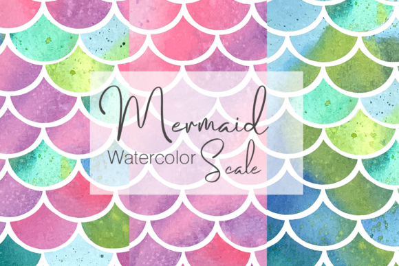 Watercolor Mermaid Scale Pattern Review for Real Embroidery Projects